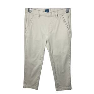 Jag Jeans The Maddie Capris Tan Cotton Pants Women's 4P